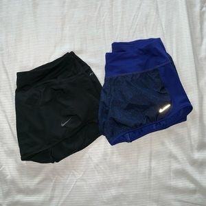 Nike dri-fit running shorts
